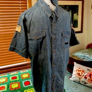 Harley Davidson Short Sleeve Shirt Size 3XL